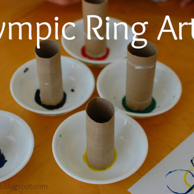 Olympic Ring Art + Book Ideas