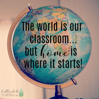 Home is where it starts…  our classroom, our mindset